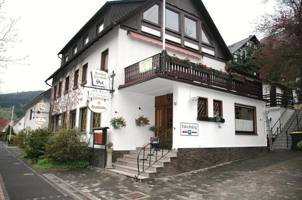 Gasthof Hollaender Eck Lennestadt Exterior foto